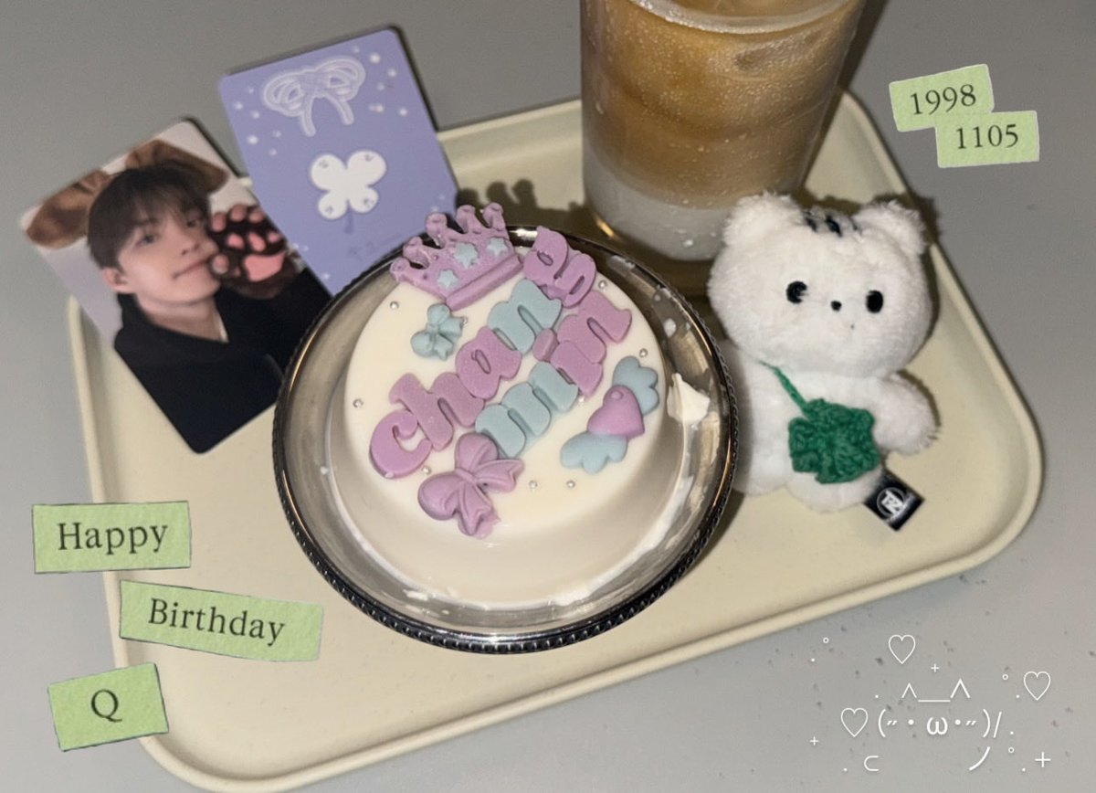 きゅちゃんお誕生日おめでとう!!♡
今日からの1年も健康で幸せな瞬間が
たくさん訪れますように(⸝⸝˃ ᵕ ˂⸝⸝)

#창민이_생일_레디셋큐
#OURQpidDAY