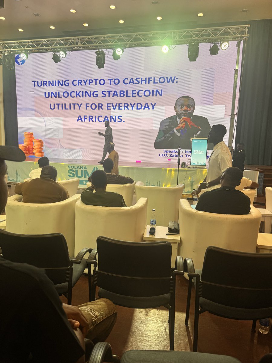 Helpsagirl's tweet photo. One of the best decisions I’ve made so far this year was to prioritize attending the #solana Africa summit event. Lots of takeaway and joyful connects https://t.co/prP32Dis9a