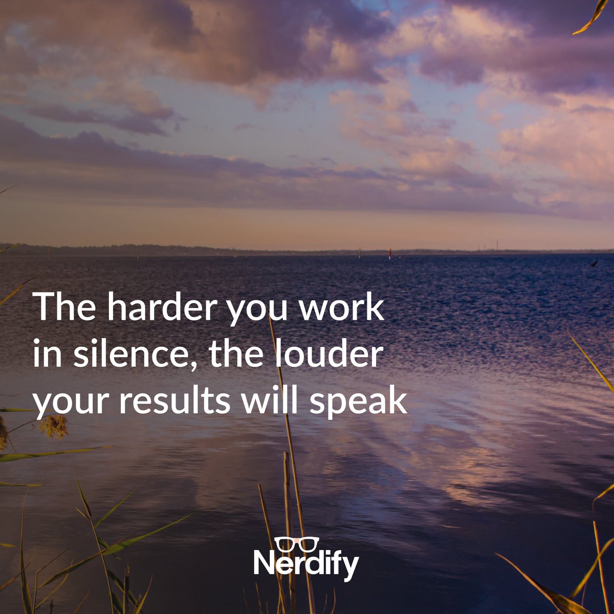 GoNerdify's tweet image. Let your progress make the noise📢
Stay focused, stay consistent - success will do the talking 💪

#nerdify #inspiration