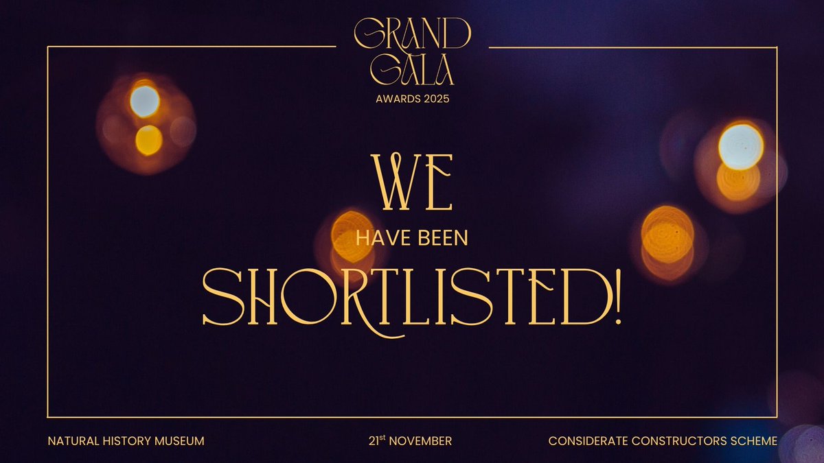 paveawaysltd's tweet image. 🌟 Big news for team Pave Aways! 

We’ve been shortlisted alongside just four other SME&apos;s in the ‘Excellence in Construction’ category at the #ConsiderateConstructorsScheme 2025 Gala Awards! 🙌  #BuildingOurFutureTogether #CCS

#sustainability #wellbeing #community 👷‍♂️