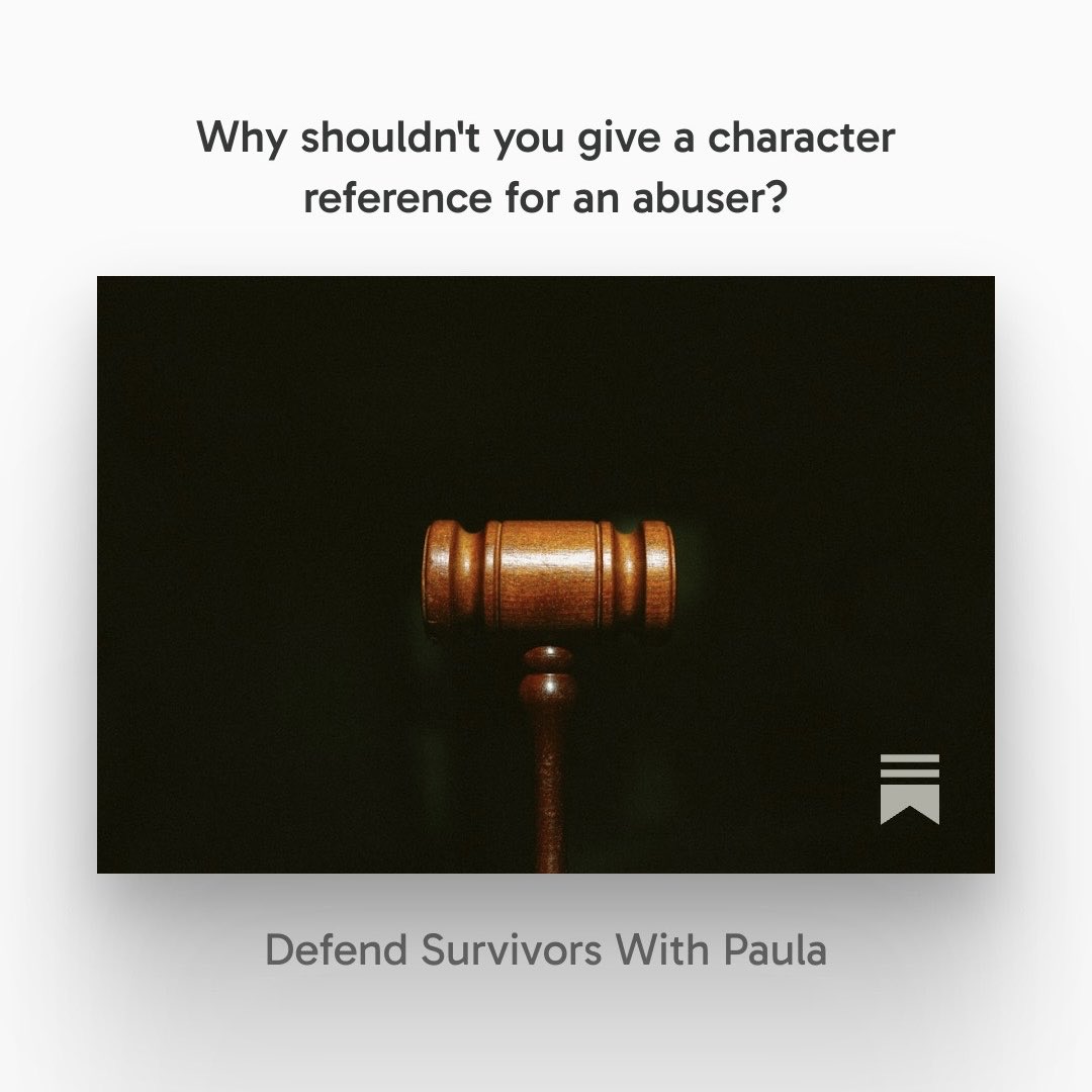 “Perpetrators use relationships to harm, so why would anyone think a child needs to have a relationship with an abuser? In no other situation would you say a child needs to have a perpetrator in their life.”
#familycourtawarenessmonth 
open.substack.com/pub/defendsurv…
