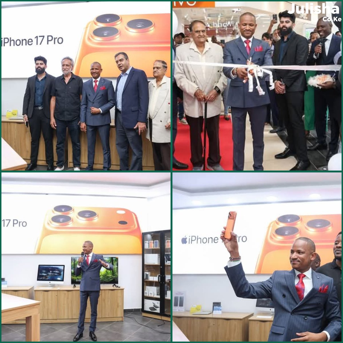 Babu Owino graces iPhone 17 launch as the Chief guest