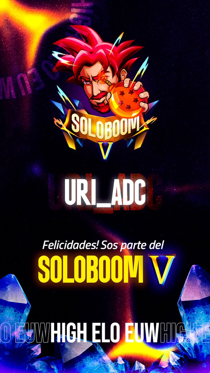 HOLAAAAA, voy a participar en el Soloboomchallenge, stream con cámara!!! WAOoooooo 

Nos vemos el 15, va a ser épico. MI JODIDO LAST DANCE, para mis ogs de twitter <3. Voy a hacer historia.

tyty <a href="/NickDaboom/">Nico</a>  <a href="/sboomchallenge/">SB5</a>