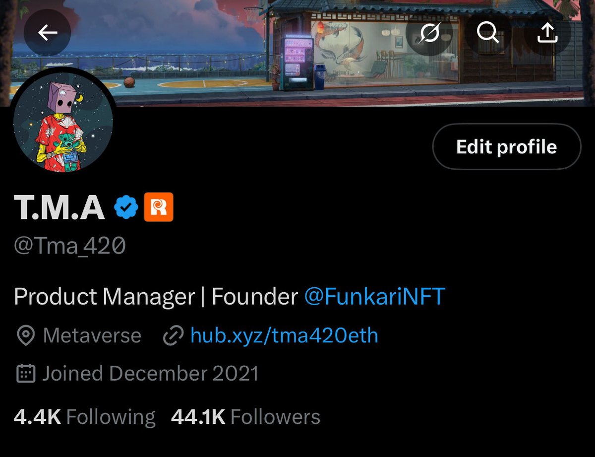 New badge who diz 

Excited to be joining <a href="/RuyuiStudios/">RUYUI</a> as an advisor. 

NFTs on abstract should be getting a lot more attention as some of them are delivering on a daily basis. Ruyui is one of them. 

Hopped on a few calls with the team and I was pleasantly surprised with how