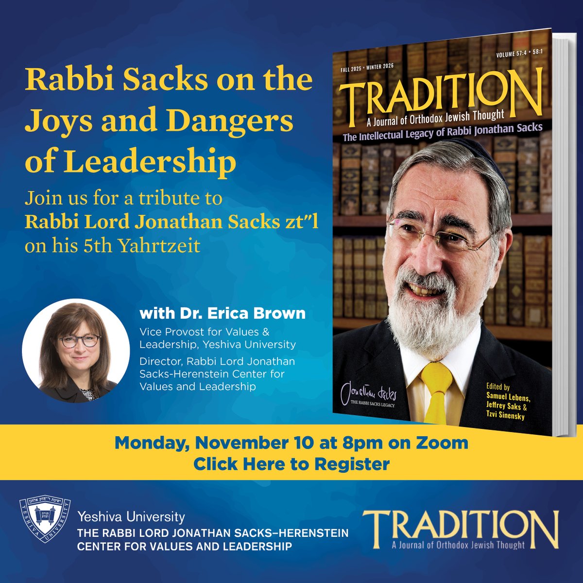 YU Sacks-Herenstein Center tweet media