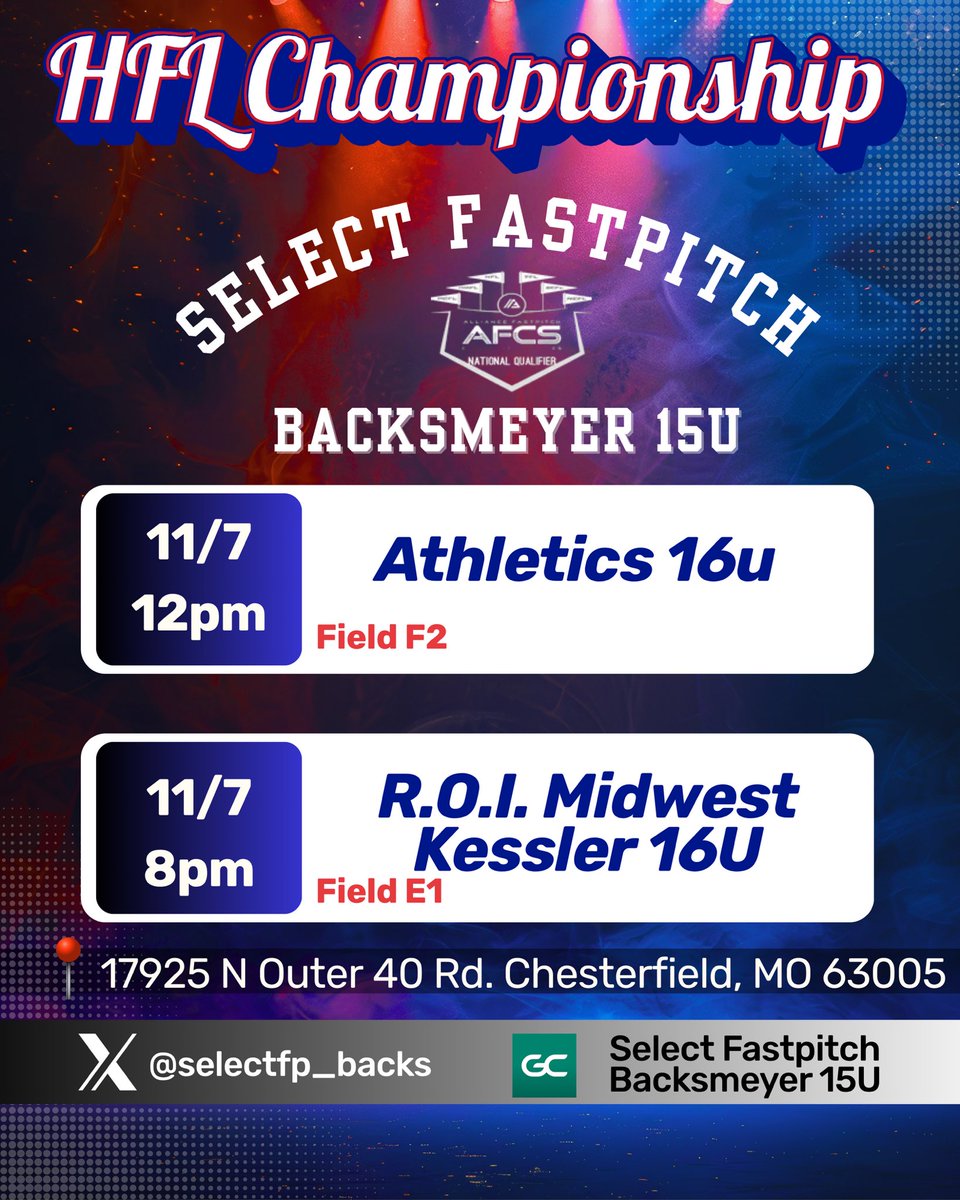 SelectFP_Backs's tweet image. Back at this weekend in Chesterfield, MO