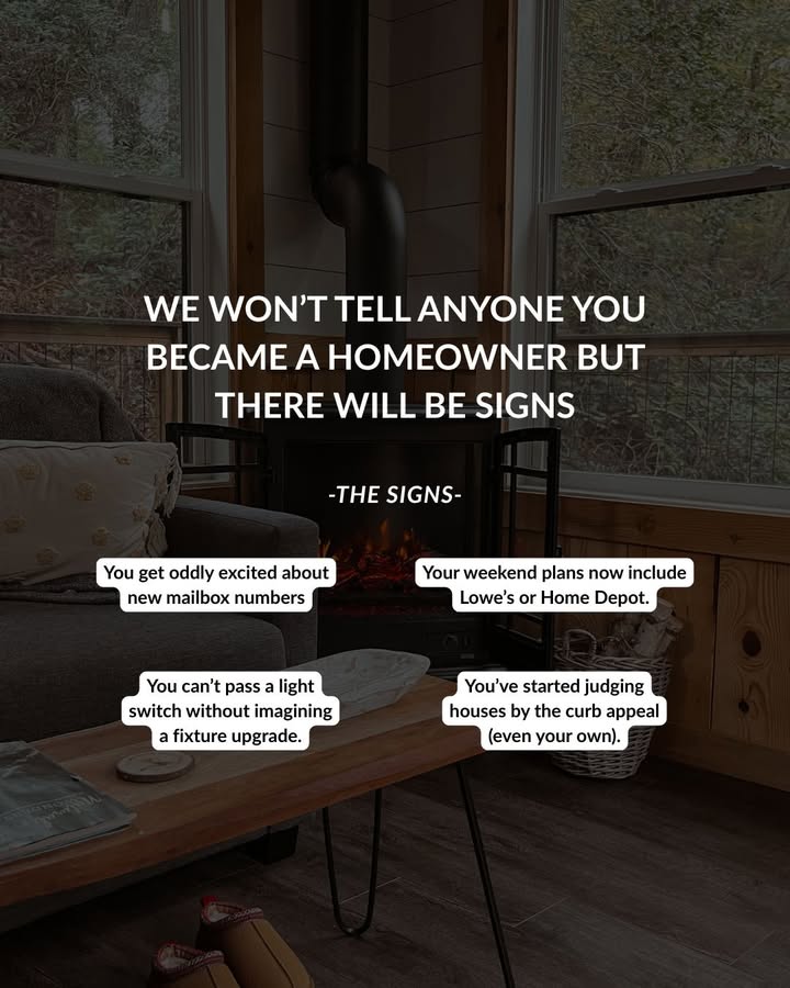 rogerpowens's tweet image. We won’t tell anyone you became a homeowner… but there will be signs. 🏡 Weekends are suddenly spent at hardware stores, you know exactly where the water shut-off valve is, and you… dlvr.it/TP43mj #HomeOwnership #RealEstateLife #FirstHome #HomeImprovement #NewHome