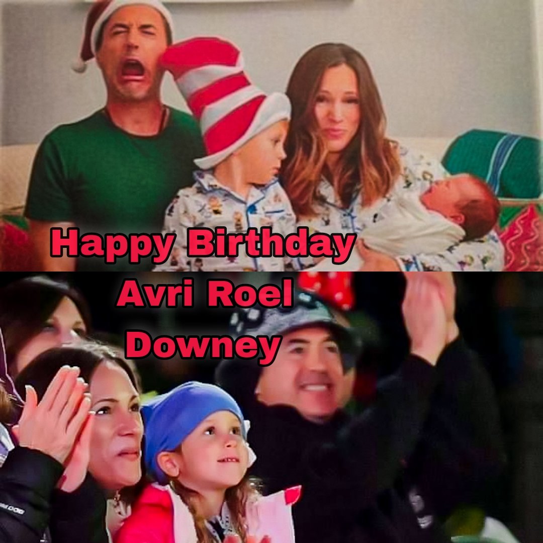 Happy 11th birthday to Avri Roel Downey 🎂🎂🎉🎇🎇 
<a href="/RobertDowneyJr/">Robert Downey Jr</a> #HBDAvriRoelDowney #WeLoveYou3000 
. . 
Pictures Taken from <a href="/RDJ_THAIFAN/">MY SWEET RDJ ! 🇹🇭</a> from X ..!!