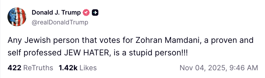 Telling Jews how they should vote and think and act if they want to be considered smart Jews is part of the problem.