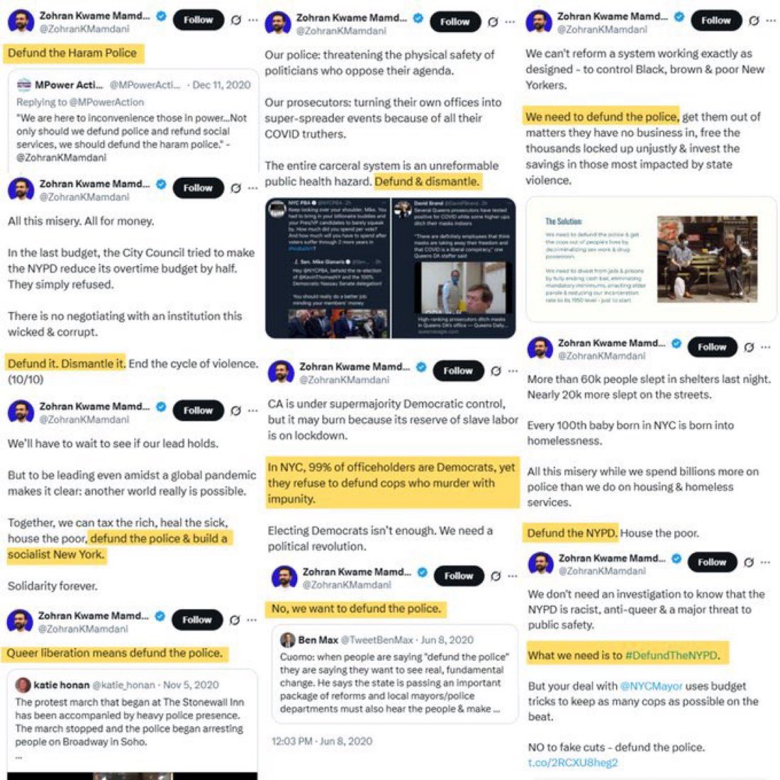 Breaking911's tweet image. REMEMBER WHO AND WHAT YOUR VOTING FOR IN NYC.