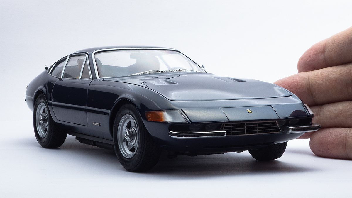 nandemo_seisaku's tweet image. 過去作 フジミ フェラーリ365GTB/4デイトナ
#プラモデル