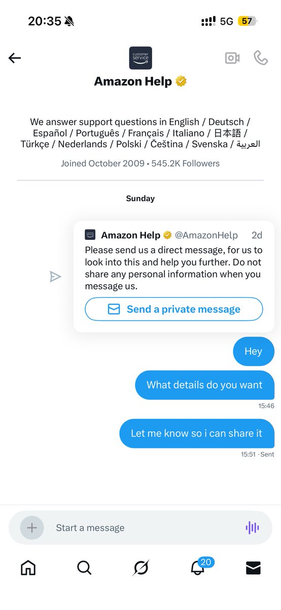 itsdheerajpal's tweet photo. @AmazonHelp @amazonIN @AmazonHelp Every time something goes wrong, you drop the same “please DM us” line and then vanish. I’m a Prime member, not a fool with infinite patience. Maybe fix the system instead of copying replies. 👏📦 #AmazonFail #PrimePain https://t.co/sTeev1b4GW