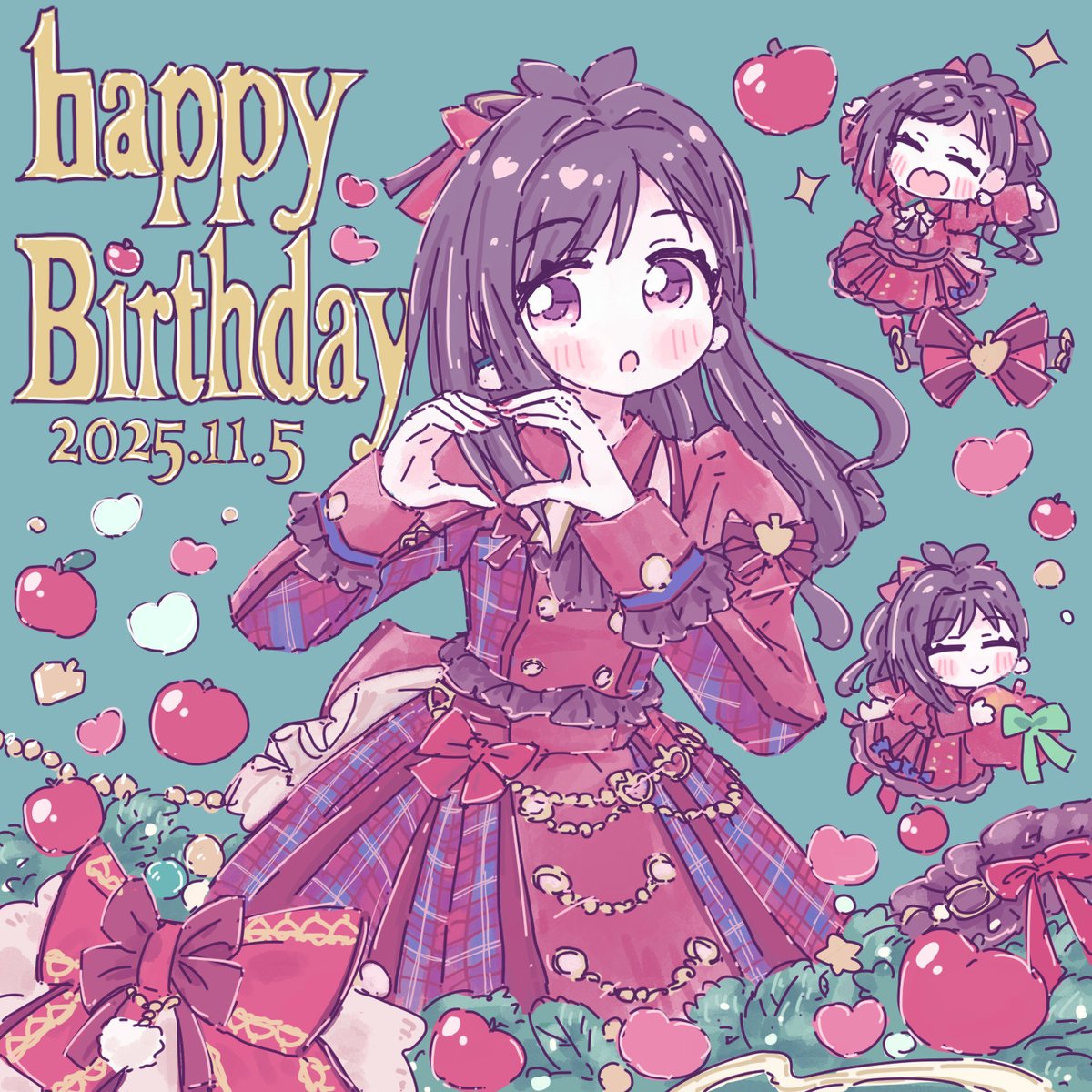 🍎🥳🎂🎉🎄
#辻野あかり生誕祭2025
#辻野あかり誕生祭2025