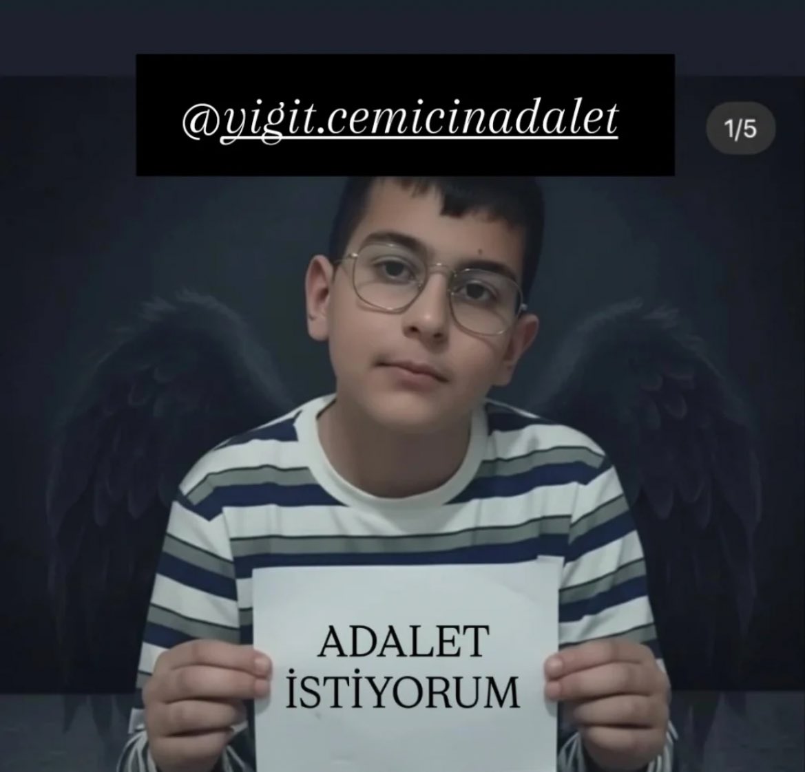Yiğit Cem için Adalet (@yigiticinadalet) on Twitter photo 