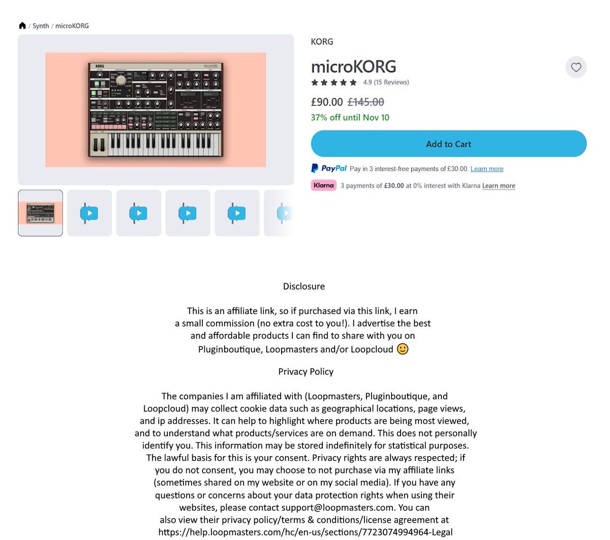 🎹 #microKORG #vstplugin by #KORG on #PluginBoutique, for my fellow #musicproducers, 37% off #sale limited time, buy it to get one of two vsts free!

pluginboutique.com/product/1-Inst…

#music #musicproduction #composers #musicproducer #vstplugins #blackfridaysales