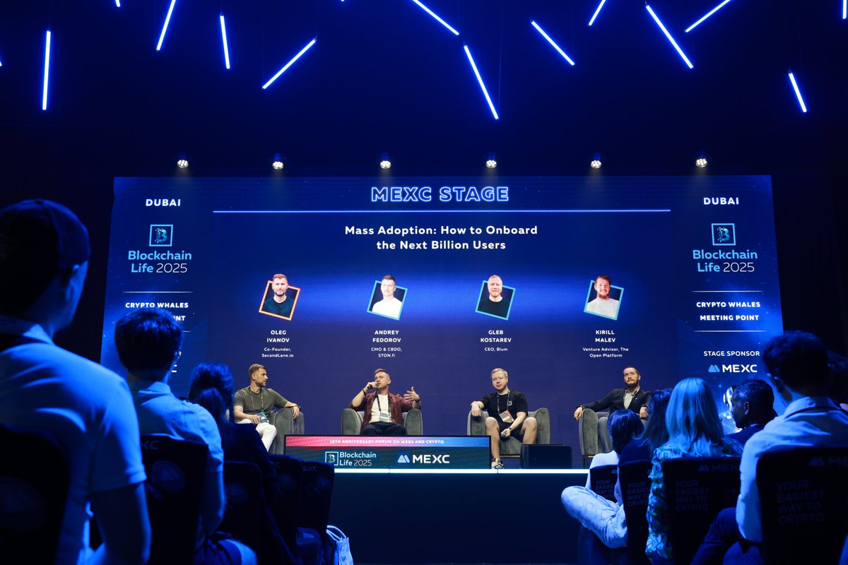 ston_fi's tweet image. What a week at @BlLife_Forum ! 🏆 Blockchain Life 2025 brought together more than 16,500 attendees from 130 countries and the brightest minds in Web3 — and we made some history there too.

We won DeFi Protocol of the Year, joined 2 major panels, and heard Pavel Durov reveal…