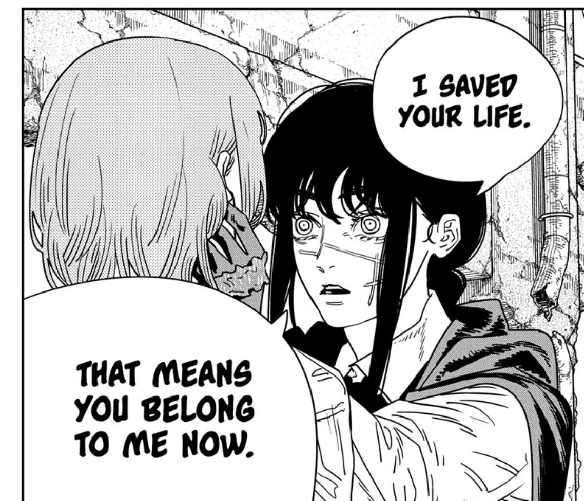 ParryingLogic's tweet image. #csm219 Probably one of the most scary things to happen in the manga recently like my heart jumped