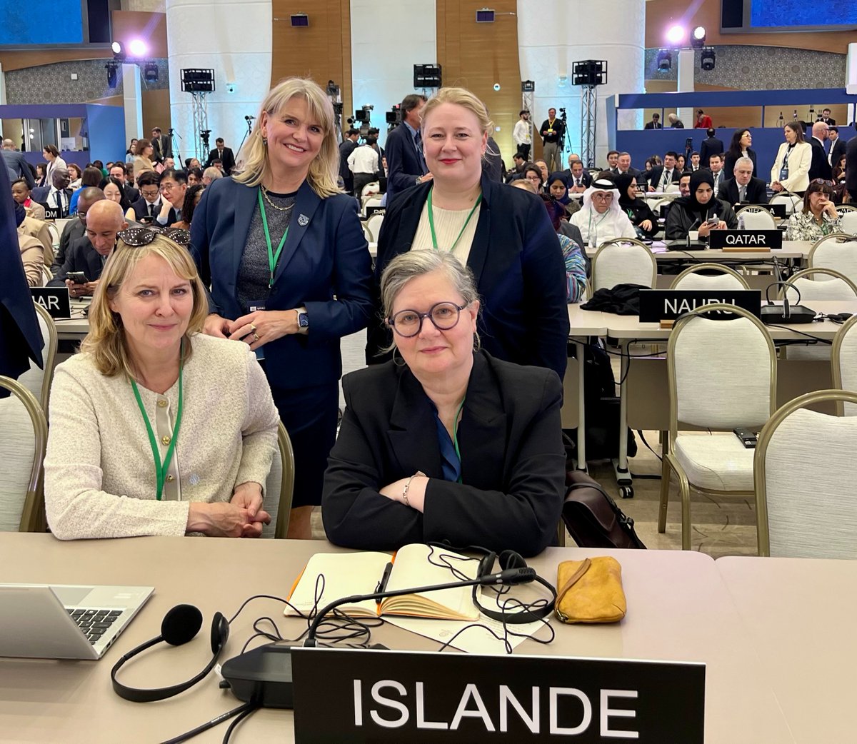 At the 43rd #UNESCOGC, Dep. Perm. Secretary of State Bergdís Ellertsdóttir delivered #Iceland's 🇮🇸 statement highlighting gender equality, human rights, freedom of expression of journalists, artists &amp; scientists and UNESCO's crucial role in these areas
🔗government.is/diplomatic-mis…