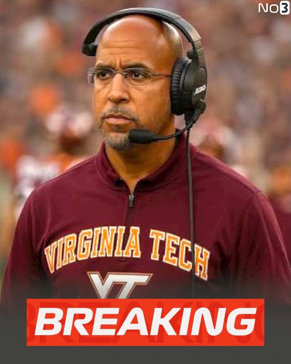 🚨 BREAKING: James Franklin is headed to Virginia Tech as HC on a massive  
4Y/$7.8M a year deal! #Hokies (Via:<a href="/PeteNokos_/">Pete Nokos</a>) 

Can Franklin put VT back on the map?