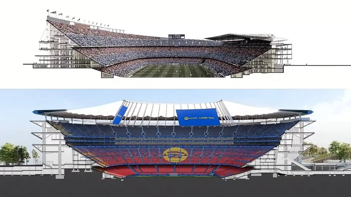 "El Barça está haciendo el mismo estadio que tenían" 🤣