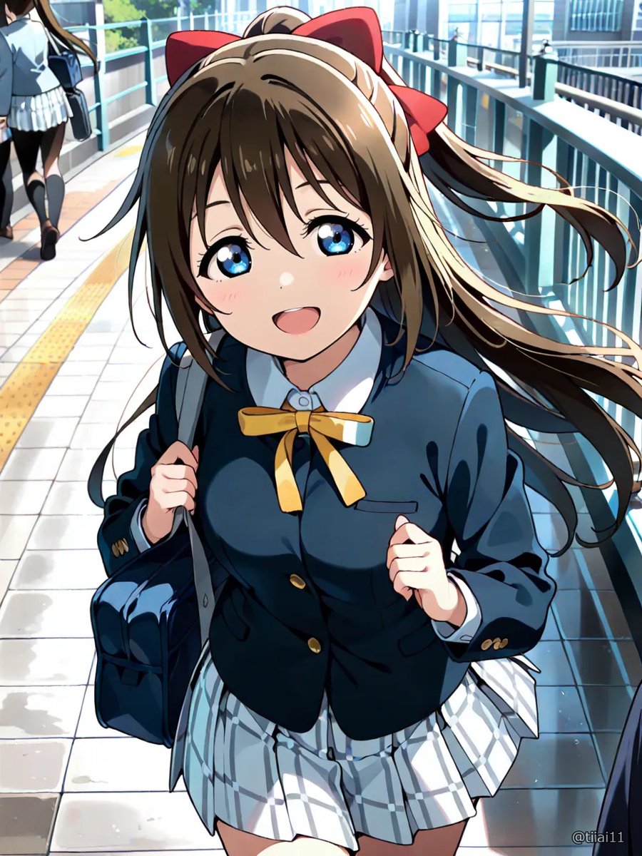 おはようございます！
水曜日、今日もよろしくお願いします✨
今日は少し気温があがるようでうれしいです😊ｗ
#AIイラスト 
#桜坂しずく