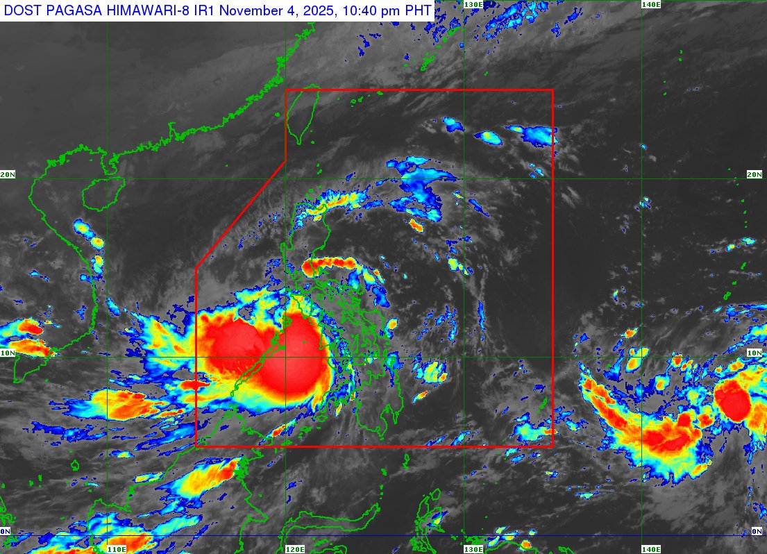 dost_pagasa's tweet image. TROPICAL CYCLONE ADVISORY NR. 2
Tropical Depression 
Issued at 11:00 PM, 04 November 2025
Valid for broadcast until the next bulletin at 11:00 AM tomorrow.

THE TROPICAL DEPRESSION MAINTAINS ITS STRENGTH WHILE MOVING WEST SOUTHWESTWARD.
