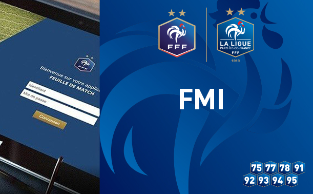 CHARGEMENT DE LA DERNIÈRE VERSION DE L'APPLI FMI

En raison de dysfonctionnements importants constatés sur plusieurs FMI le week-end dernier, il est demandé aux clubs d’utiliser impérativement la webapp FMI (version 5.0.10).

Toutes les informations ⬇️

paris-idf.fff.fr/simple/chargem…