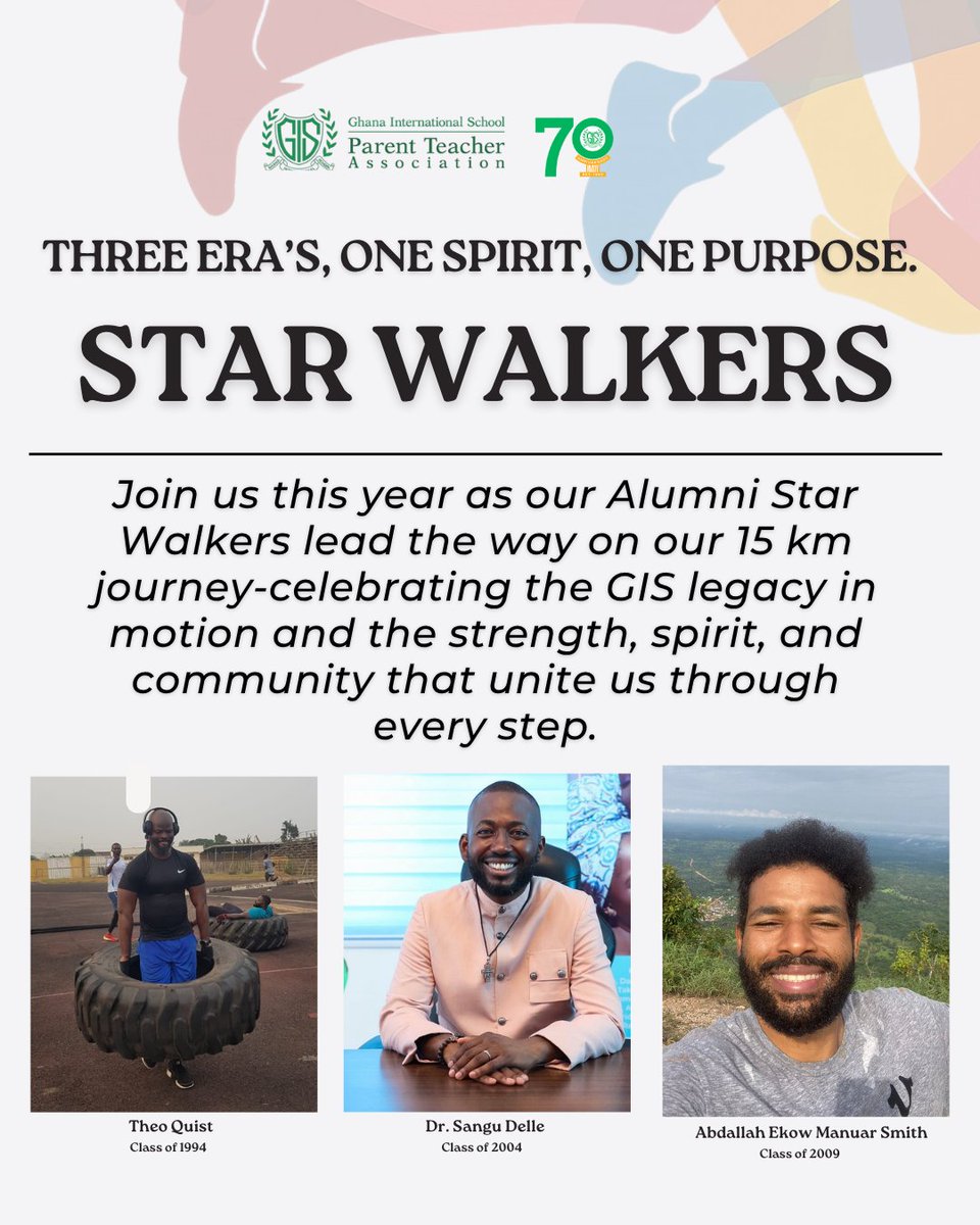 Let’s walk as one GIS family.
From GIS classrooms to global impact, our Alumni Star Walkers embody leadership, legacy, and community spirit. This Saturday, they’ll walk with us, championing mental health awareness and celebrating 70 years of GIS excellence. #GISWalks #GISSW52