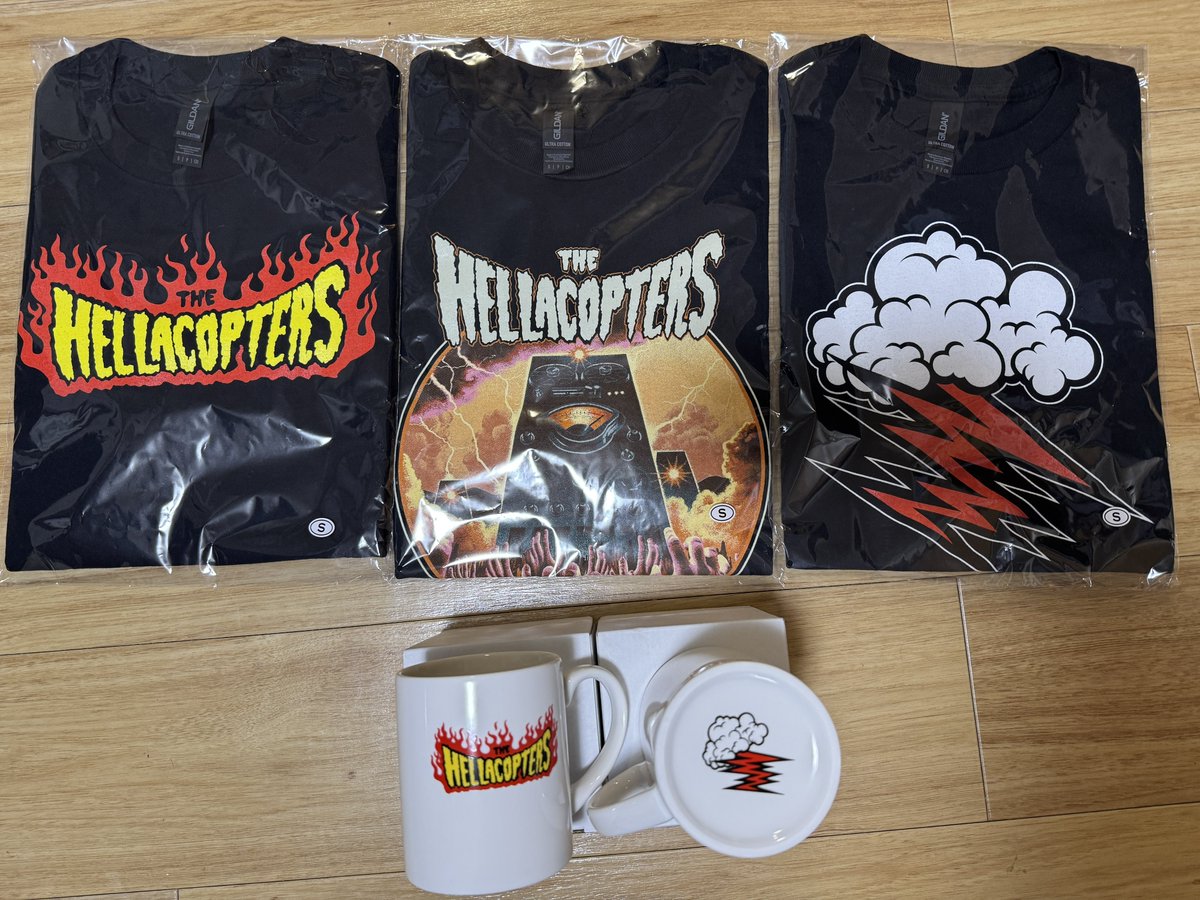 今日の戦利品！ヘラコップが良い感じ！
#TheHellacopters #ザヘラコプターズ