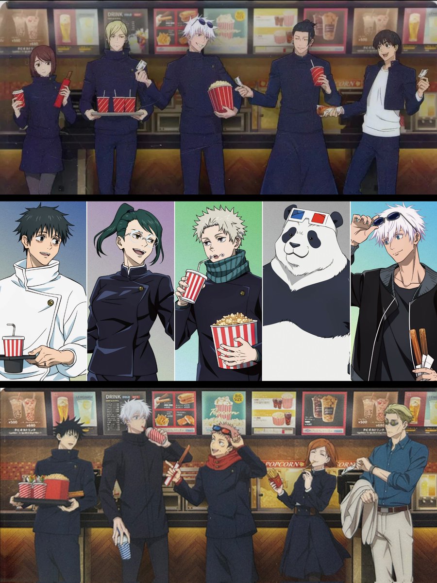 Go_Jover's tweet image. 3 Generations of Jujutsu Kaisen ❤️