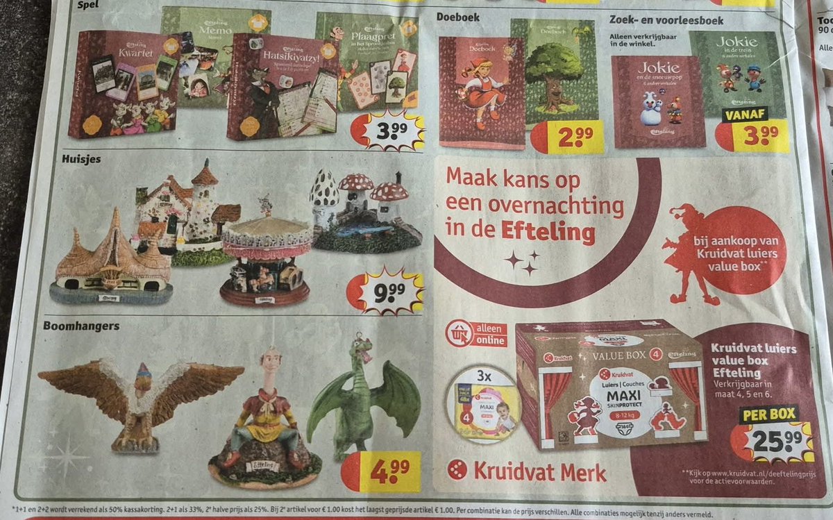 cindy_ve's tweet image. Binnenkort weer #Efteling Spulletjes bij de #Kruidvat