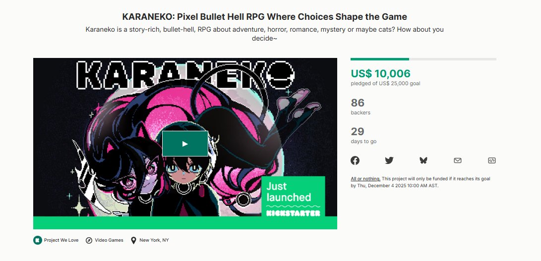 KARANEKO - Back us on Kickstarter!🌟 tweet media