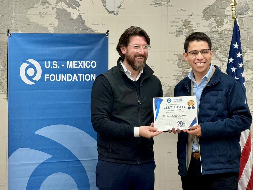 USMexicoFound's tweet image. #200s | A huge thank you to the states of Querétaro, Baja California, and Chihuahua for their unwavering support — and to all the companies and organizations that opened their doors to our interns. 🙌