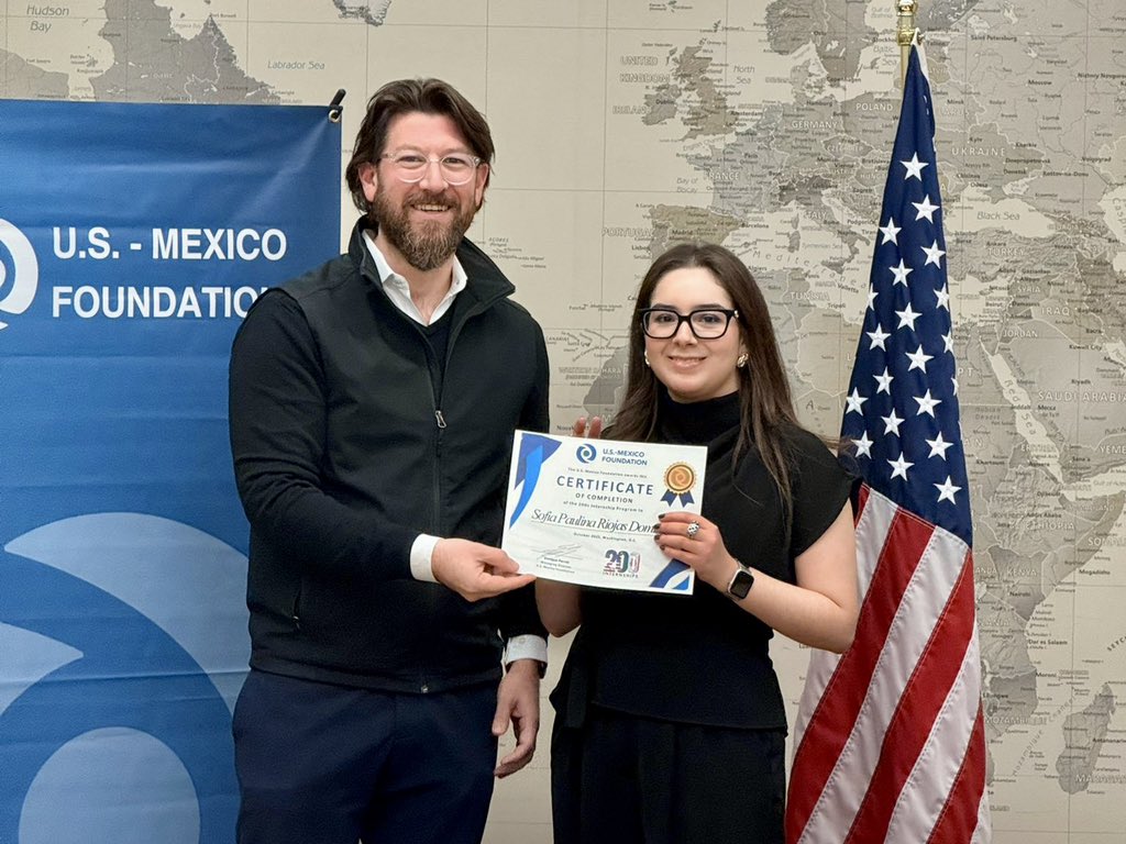 USMexicoFound's tweet image. #200s | A huge thank you to the states of Querétaro, Baja California, and Chihuahua for their unwavering support — and to all the companies and organizations that opened their doors to our interns. 🙌