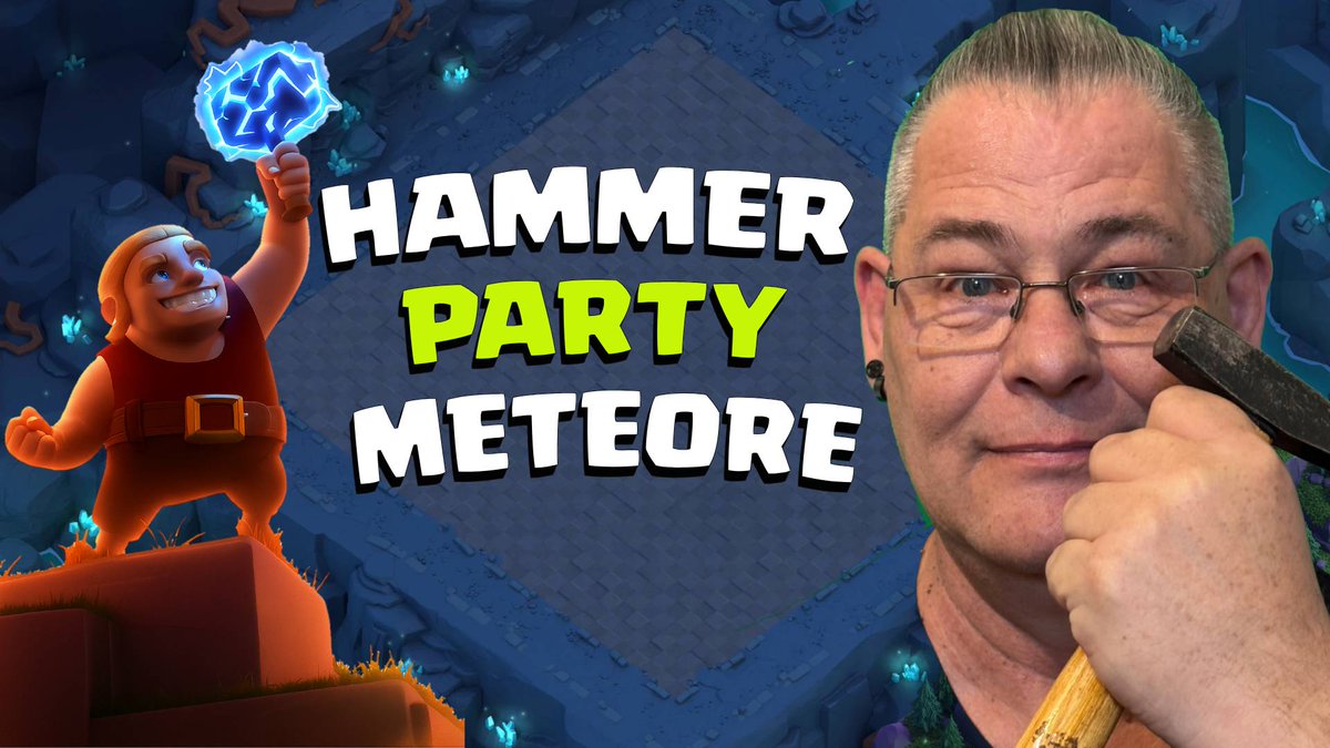 HAMMER - PARTY - METEORE (Clash of Clans) youtu.be/mxxIXP3hqwk?si… via <a href="/YouTube/">YouTube</a>