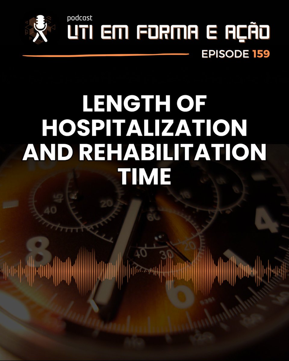 New episode!
We discuss how length of stay and the severity of a patient's condition in the ICU affect rehabilitation and functional recovery.
The importance of individualized plans, continuity of care, and realistic goals.
Listen now!