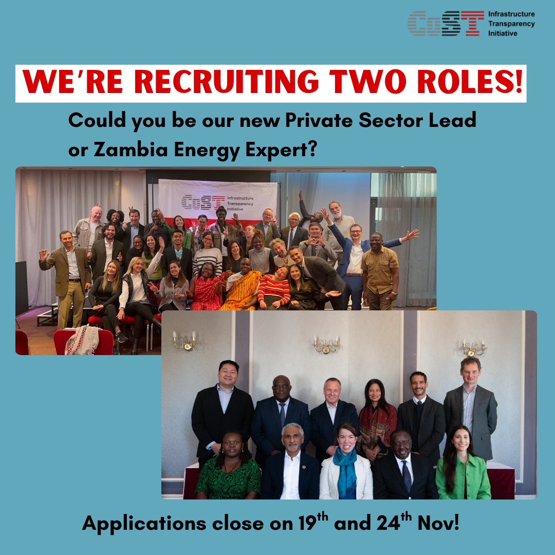 We're recruiting two exciting roles: Energy Expert(s) for Zambia, and a Private Sector Lead! 

Both of these roles support vital programmes that we're working on, across key areas of our work. 

Both roles close this month! bit.ly/4nIl38f