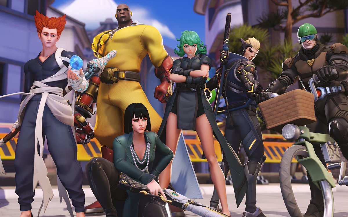 🚨SORTEIO!🚨
Pacote: One-Punch Man
by <a href="/OverwatchBrasil/">Overwatch</a> Obrigada ❤️
 
Regras:
- Seguir: <a href="/Morenafps/">Morena ✨</a>
- Seguir: twitch.tv/Morenaw
- Like e RT no post
- Comente qual skin você mais gosta do pacote!

Ao vivo na twitch no dia 14 de novembro!
Boa sorte🍀

#OW2BR e #OW2xOPM