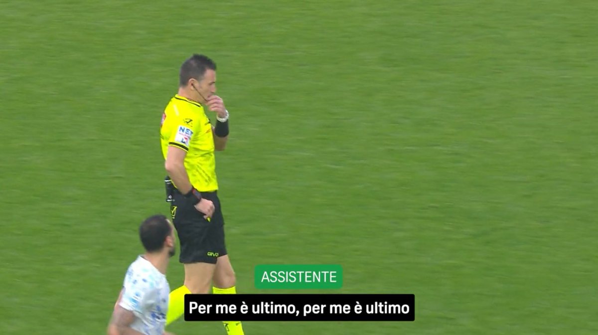 Ancora una volta un guardalinee fa una chiamata totalmente sbagliata contro l'Inter. Rapporto estremamente complicato quello tra i nerazzurri e gli assistenti, diventati improvvisamente grandi protagonisti