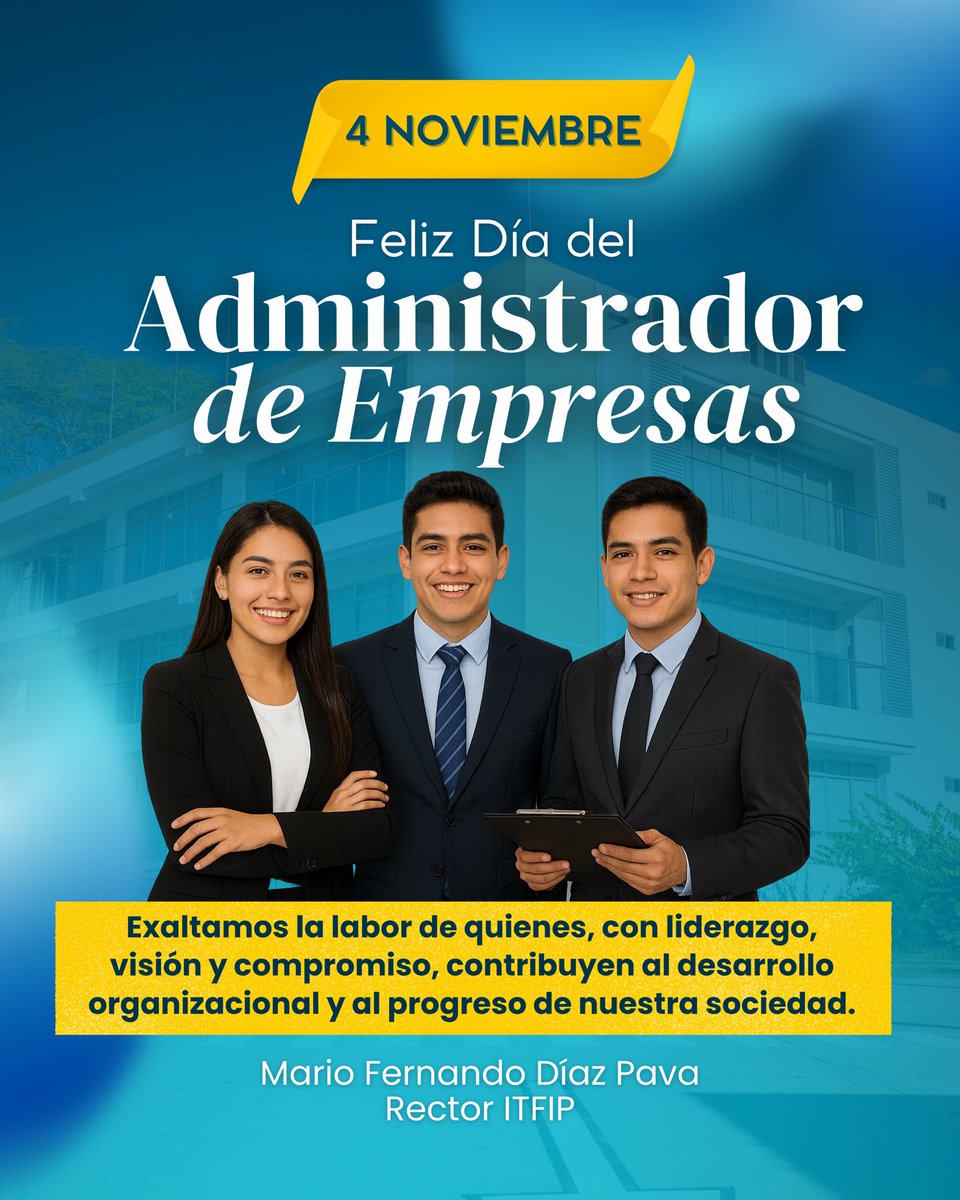 UniEspinal's tweet photo. 🎉 #4Nov | Día del Administrador de Empresas Celebramos a quienes con su liderazgo, visión y compromiso impulsan el crecimiento y la innovación. 
Reconocemos a nuestros estudiantes, egresados, docentes y funcionarios por su aporte al desarrollo empresarial y social 💙💚 https://t.co/KqXVcMwqcN