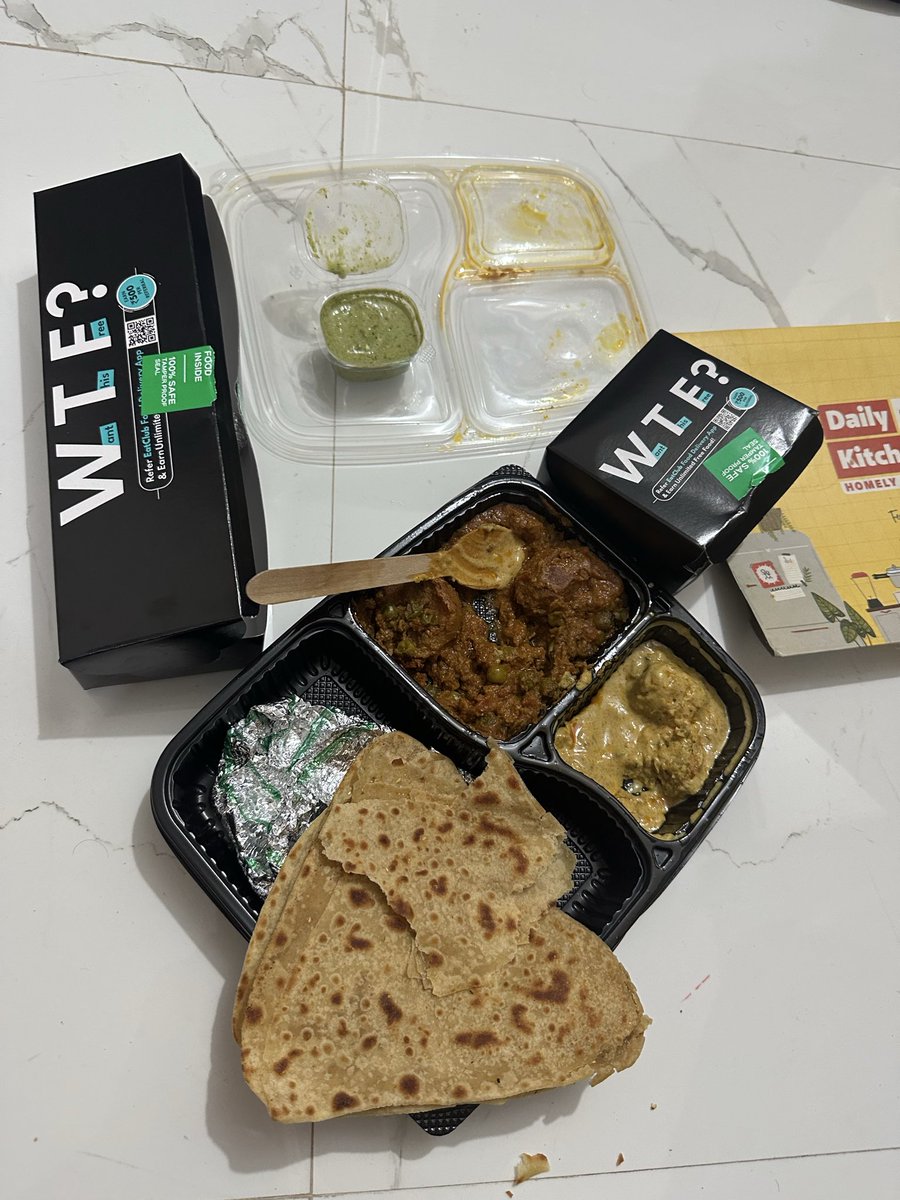 MukeshR5441's tweet photo. I'm extremely disappointed with EatClub's food quality.I recently ordered from them, and when I opened my food,I found the taste and freshness were off.I noticed the food wasprepared 2-3 days ago.This is unacceptable especially for a food delivery service. #EatClub #FoodDelivery https://t.co/lv02OTD1Ny