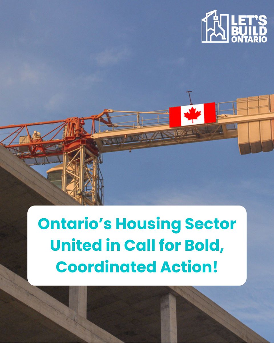 Ontario is facing a housing emergency. Projects are stalling, costs are rising, and families are being priced out. FRPO joins partners across the sector in calling for bold, coordinated action from all levels of government to boost housing supply &amp; restore affordability.