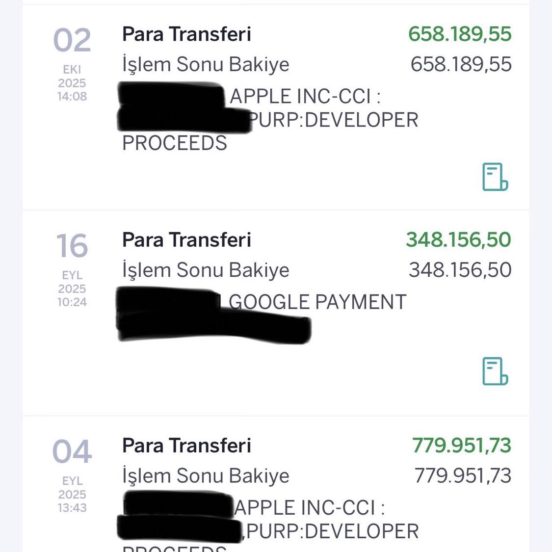 Bir Türk mobil uygulama geliştiricisi aylık kazancını paylaştı: