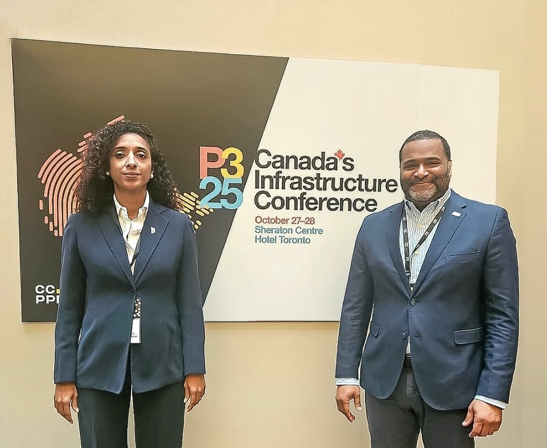 DGAPPRD's tweet image. El director ejecutivo de la DGAPP, Andrés Lugo Risk, e Izalia López, subdirectora de Promoción participaron en el congreso P3 2025: Canada’s Infrastructure Conference, en Toronto, Canadá, organizado por el Consejo Canadiense de Alianzas Público-Privadas (CCPPP).