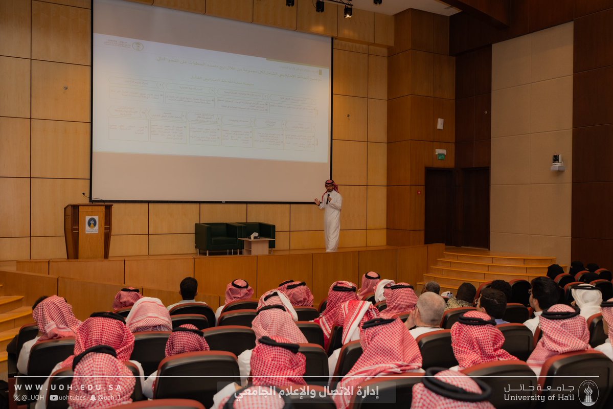 تغطية|✨📸
نفّذت #جامعة_حائل اليوم ممثّلةً بعمادة شؤون الطلاب وبالتعاون مع المركز الوطني الإدارة النفايات ،ورشة عمل بعنوان :إدارة النفايات ودورها في التنمية المستدامة .