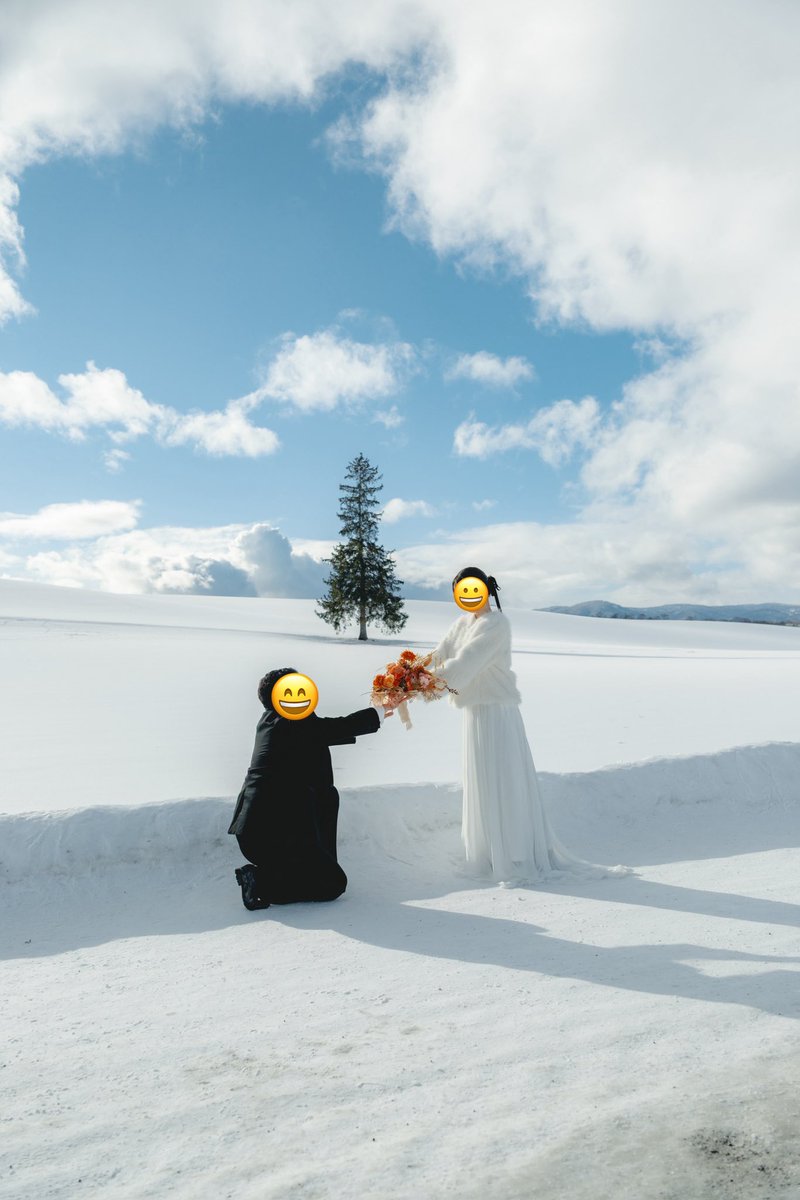 kohechans's tweet photo. 結婚式を控えている皆さま
冬の北海道での前撮り
かなりオススメです
壮大すぎます
私は地元が北海道ですが
それでも感動しました
ここは北海道の美瑛です

#前撮り
#北海道 https://t.co/93LcyQ3oea