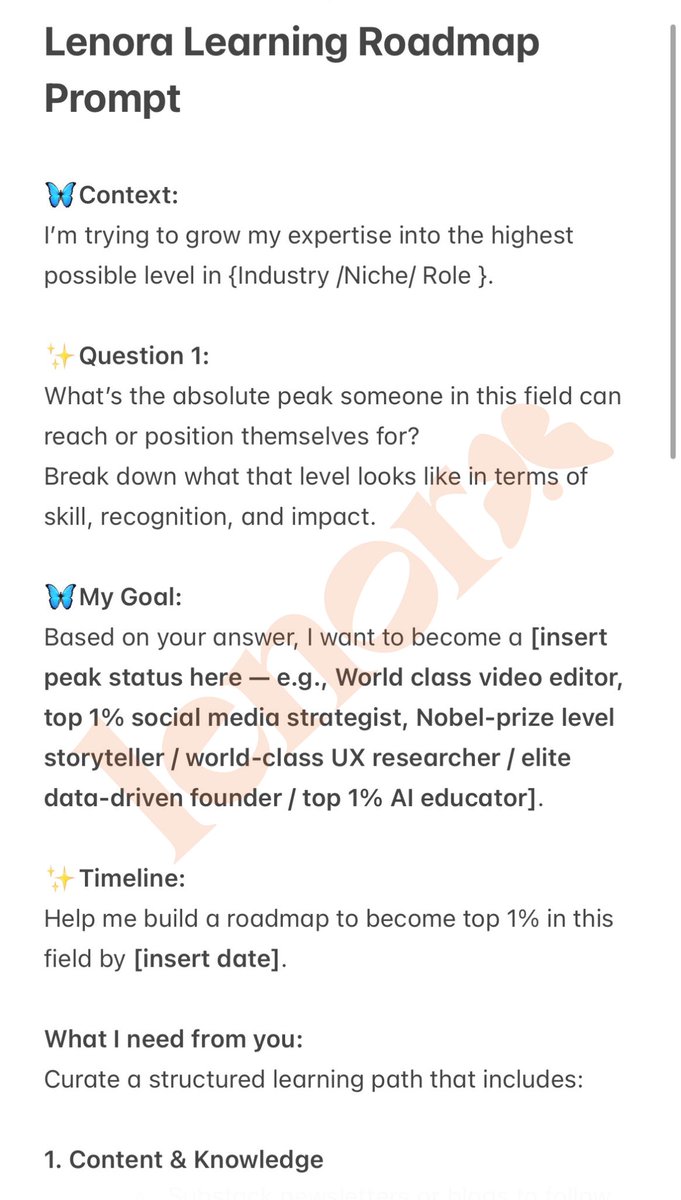 lenoracareer's tweet image. It&apos;s November, two months left.

and if you&apos;re like most people, there&apos;s something you said you&apos;d learn this year, a skill you&apos;d master, a version of yourself you&apos;d become.

But life happened. and now you&apos;re staring at the calendar thinking: maybe next year.

What you don’t know…