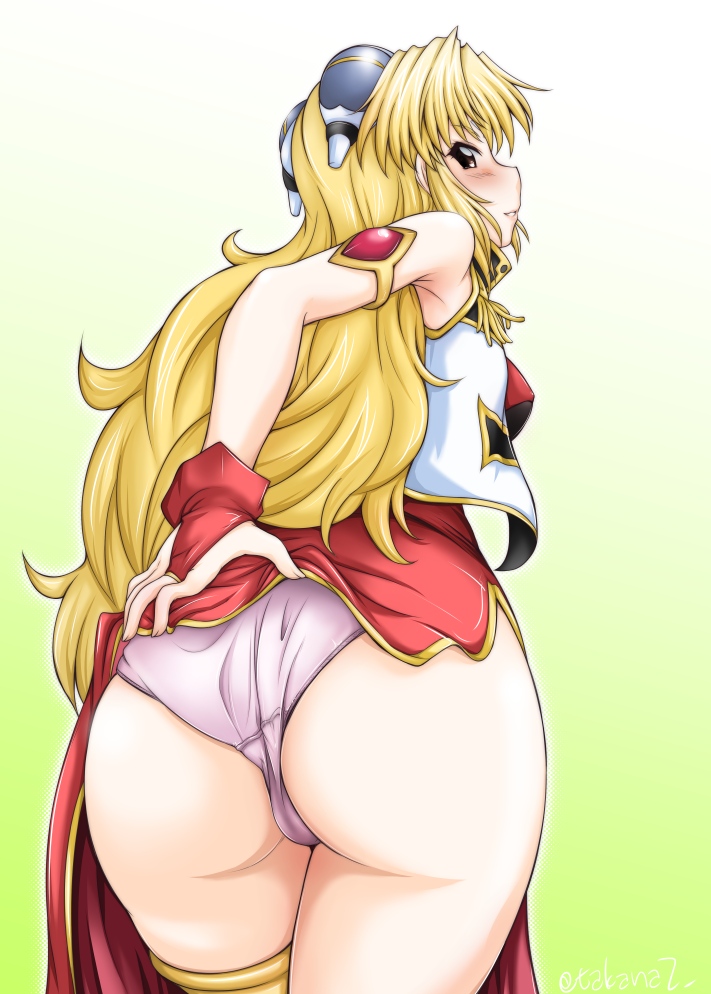 マリー(ガルパン) 「#いいお尻の日」|鷹那２号のイラスト