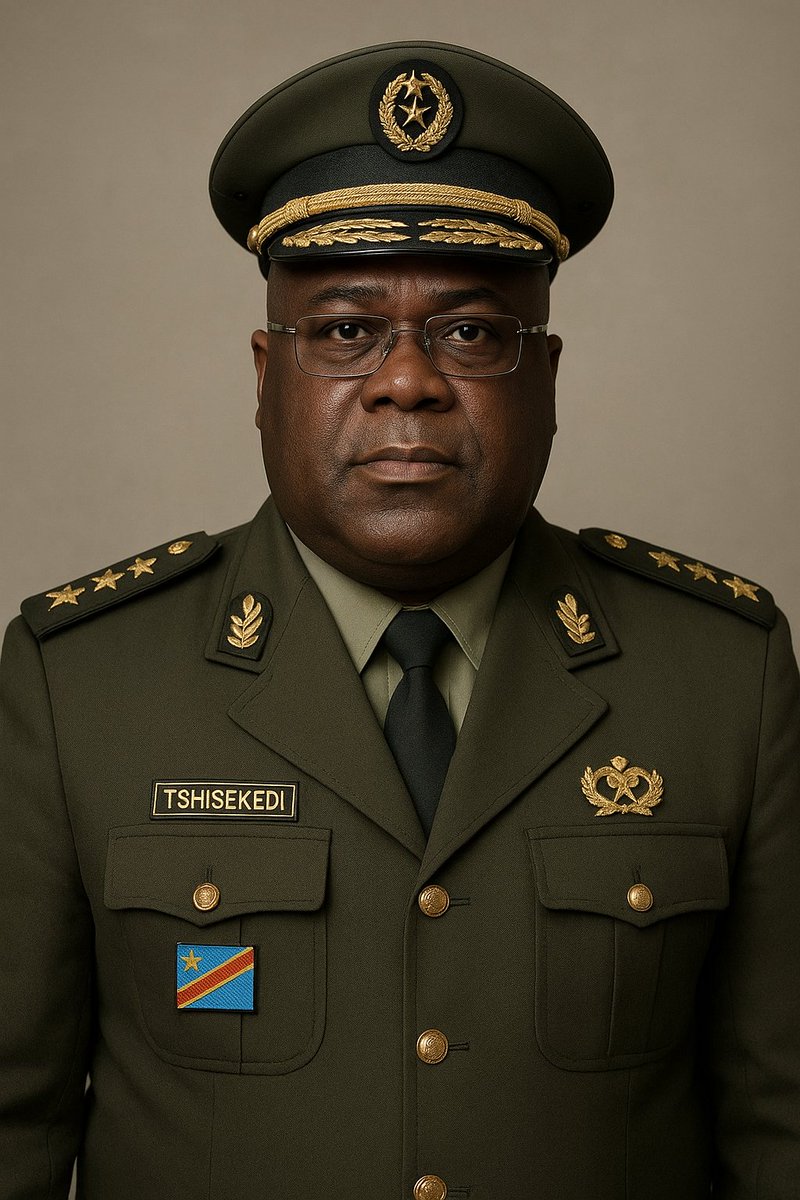 TimKamanga's tweet image. Voici le #Commandant suprême  des FARDC qui veut devenir militaire de rang.