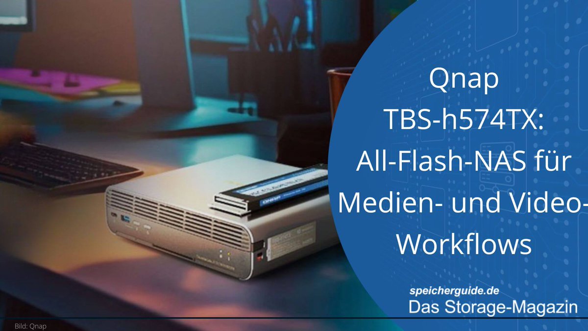 🚀<a href="/QNAP_nas/">QNAP Systems, Inc.</a> TBS-h574TX: All-Flash-NASbook mit E1.S-SSDs, Hot-Swap und Thunderbolt 4 – kompakt, schnell, zuverlässig.
👉speicherguide.de/news/qnap-tbs-…

#Storage #AllFlash #E1S #Thunderbolt4 #NASbook #ZFS #QuTShero
